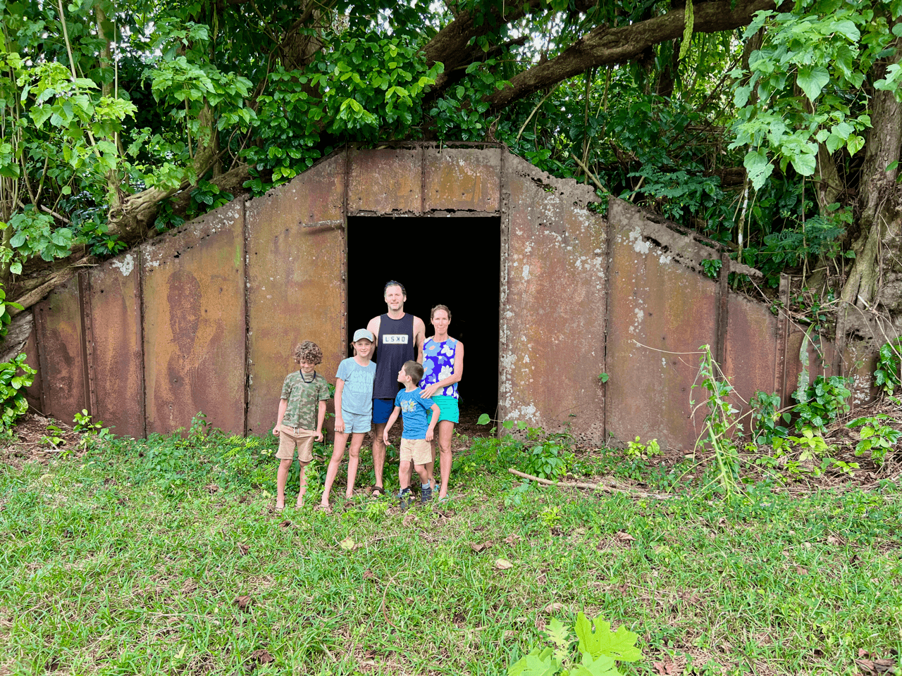 Aore Island WWII Bunkers